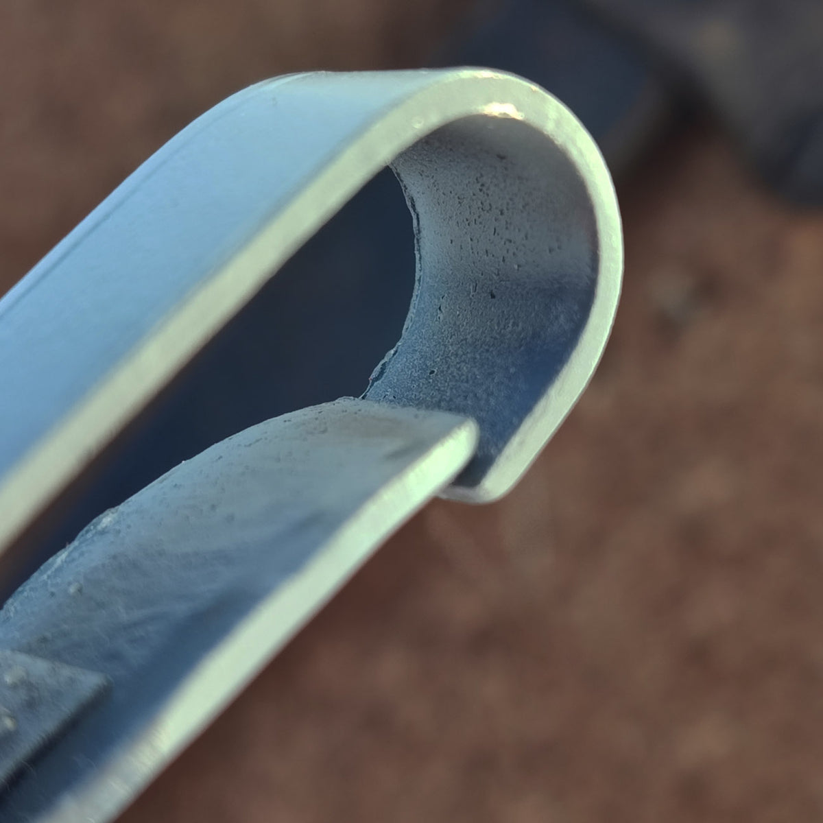 Steel hook for field-bottle strap