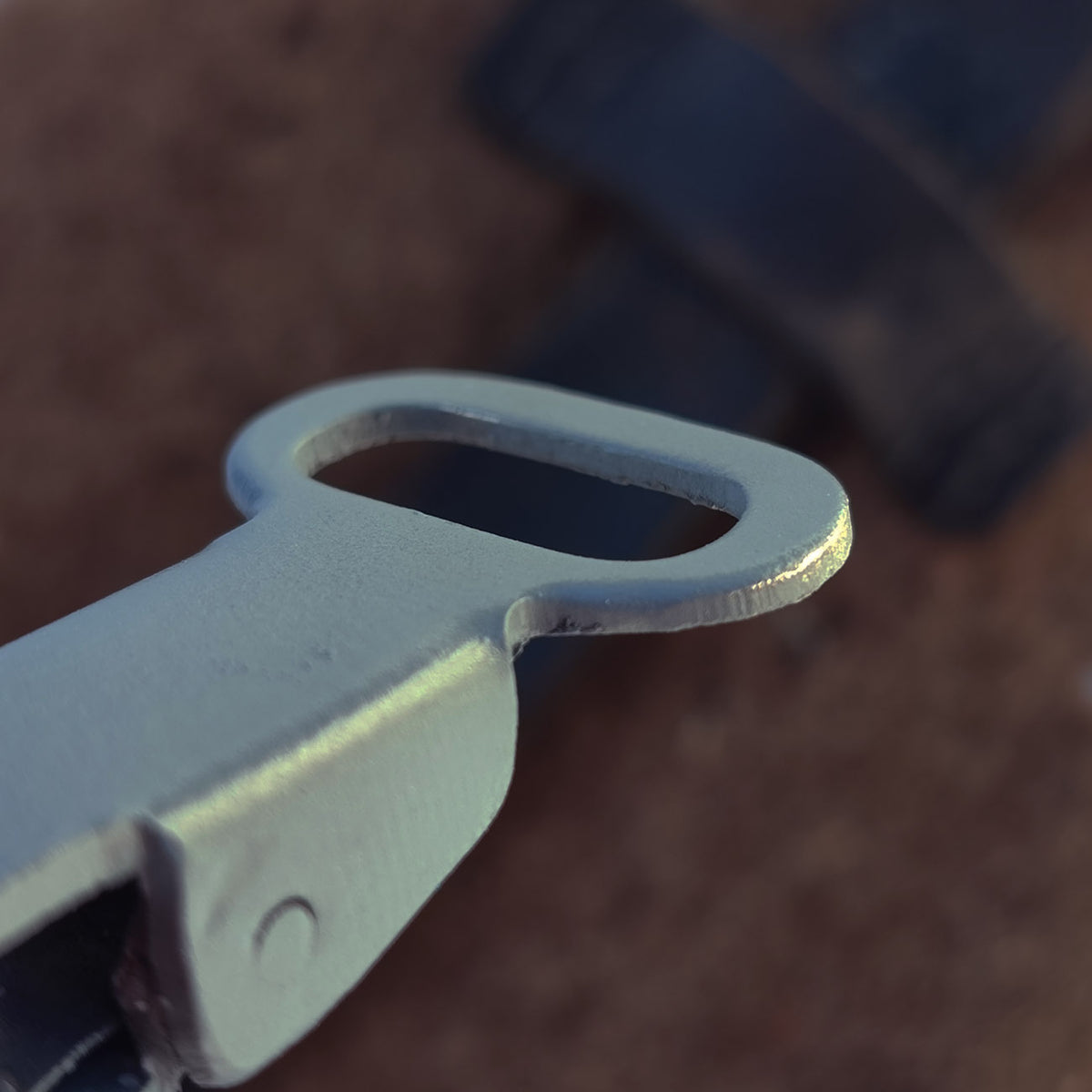 Steel hook for field-bottle strap