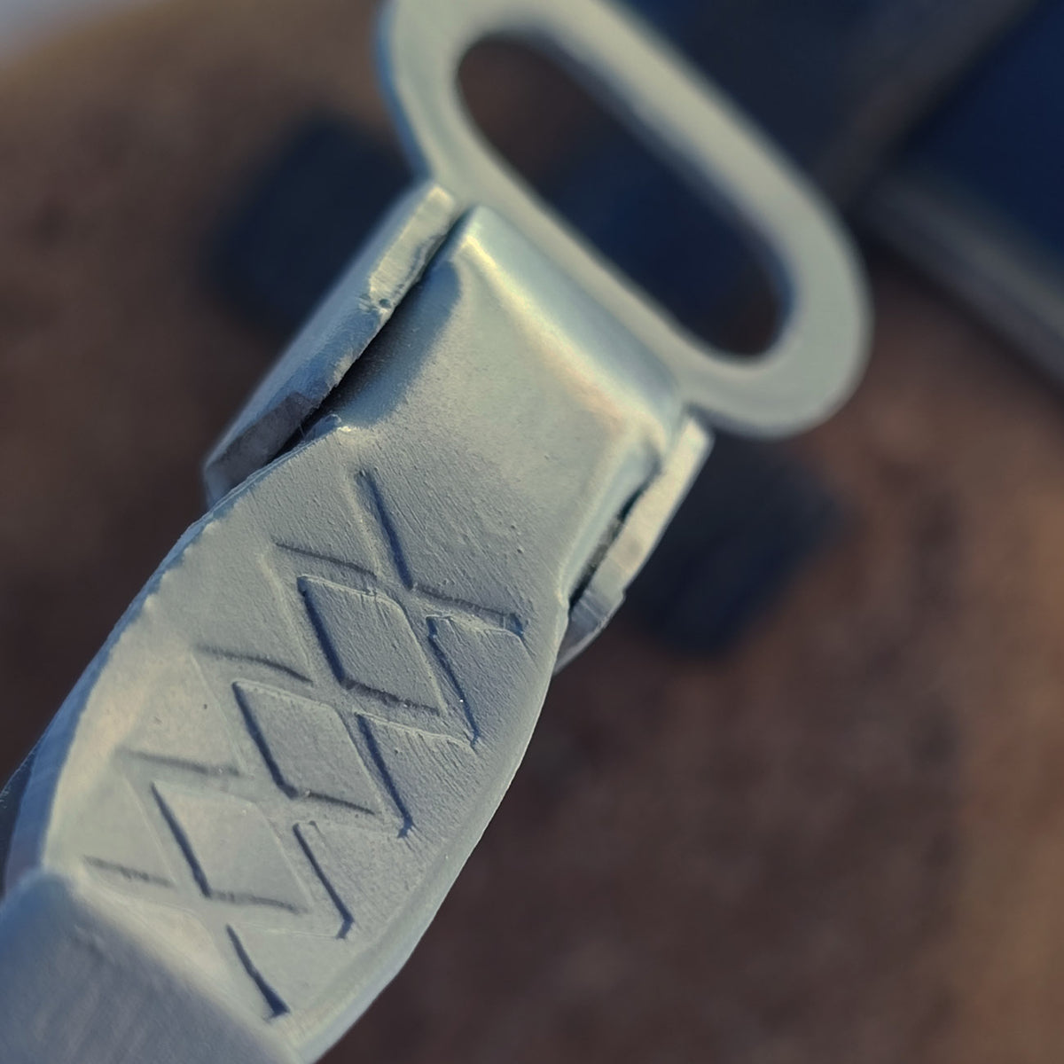 Steel hook for field-bottle strap