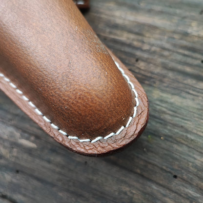 Brown holster for Luger P08 pistol