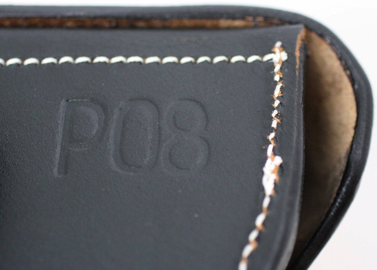 Black holster for Luger P08 pistol