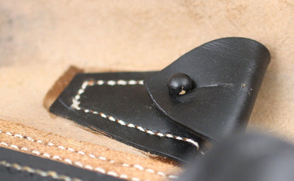 Black holster for Luger P08 pistol