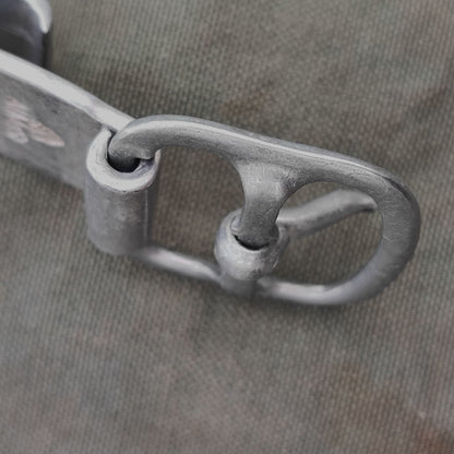 Front alu hook for Y-strap