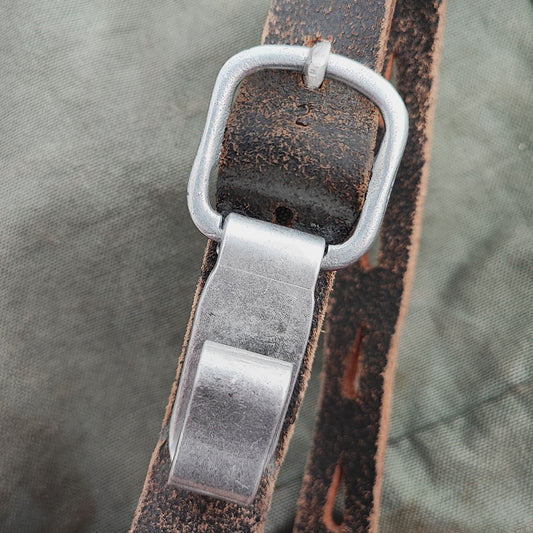 Front alu hook for Y-strap