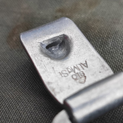 Front alu hook for Y-strap