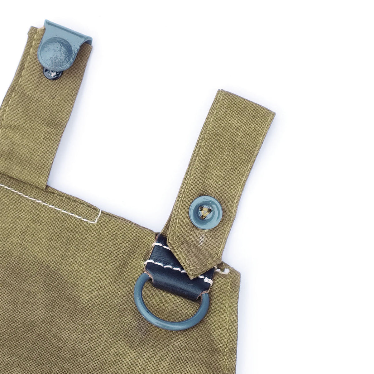 Bread bag black leather