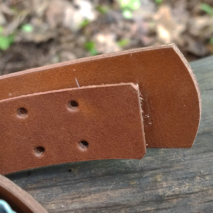 Waist belt without buckle
