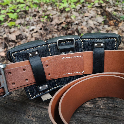 Waist belt without buckle