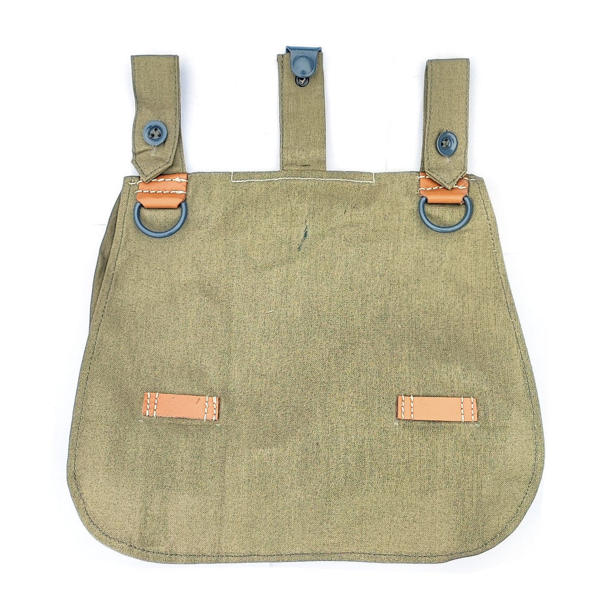 Bread bag brown leather