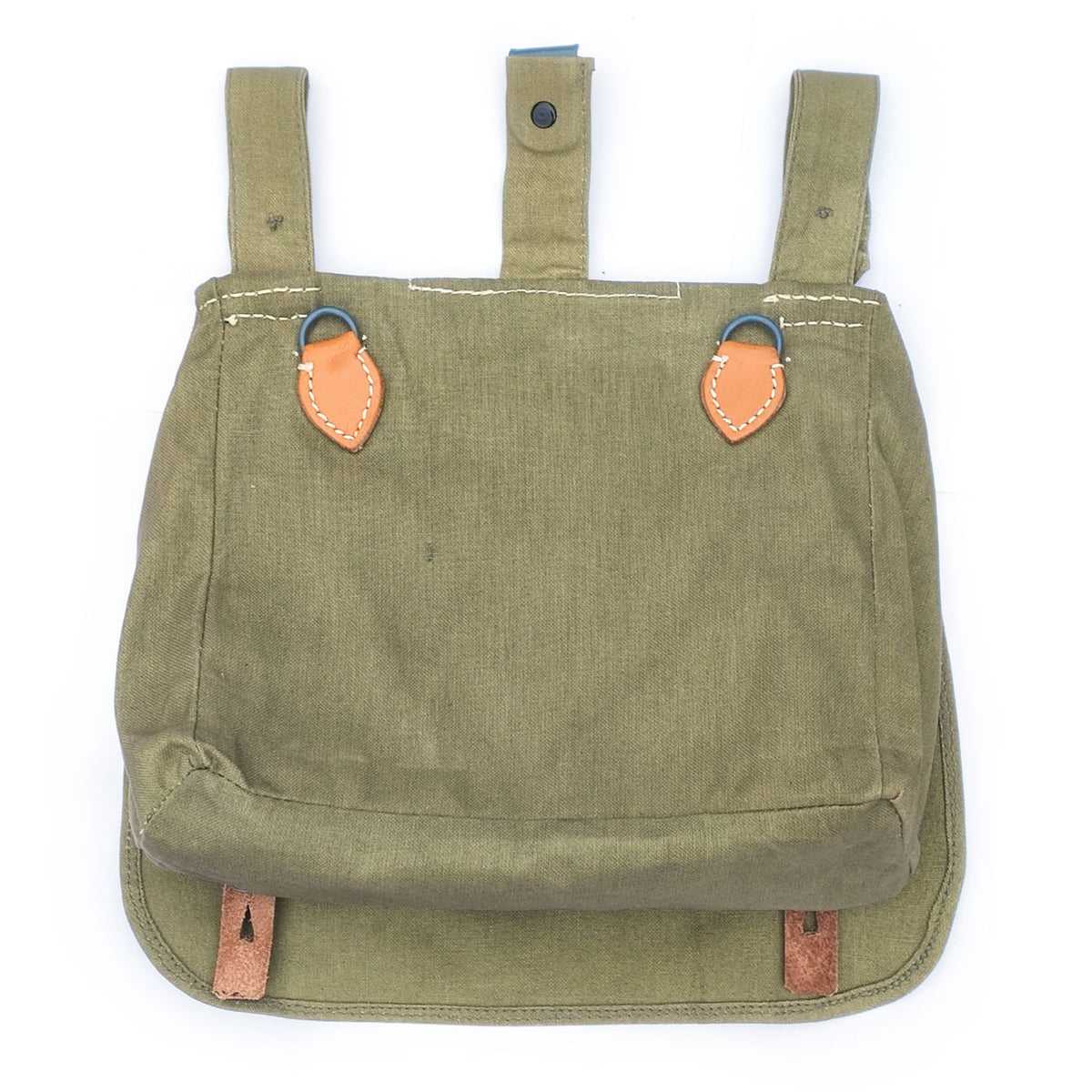 Bread bag brown leather
