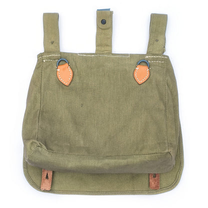 Bread bag brown leather